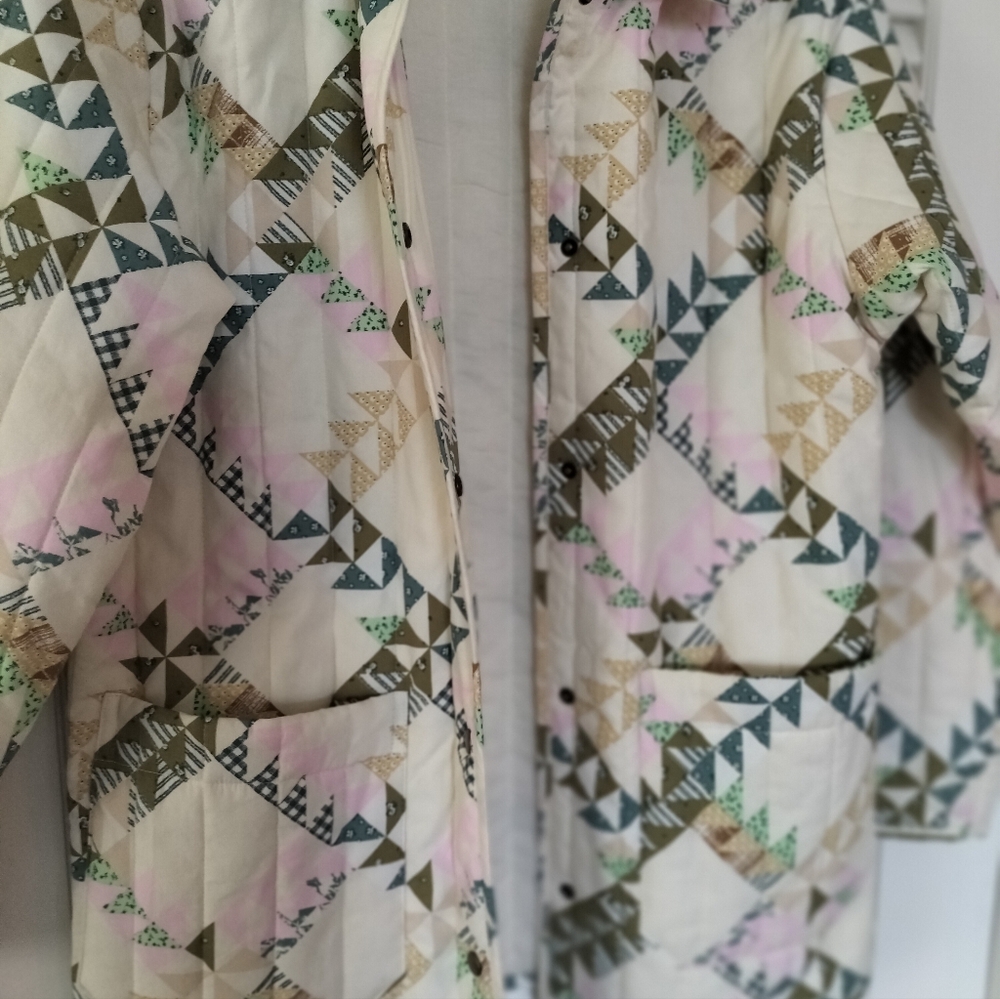 Universal Thread Patchwork Quilted Jacket Women’s… - image 9